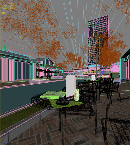 maya modern apartment building - 3D Building 052 by sundynasty